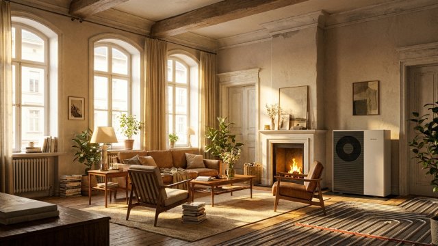 Richtig heizen im Altbau: Effiziente Strategien für komfortable Wärme