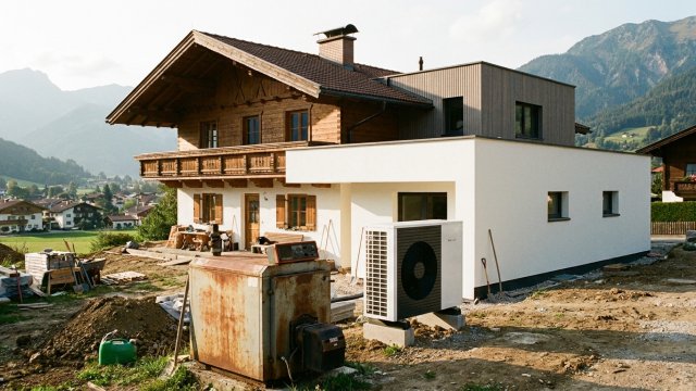 Heizungstausch von Öl auf Wärmepumpe in Österreich: Kosten, Förderungen und Ablauf