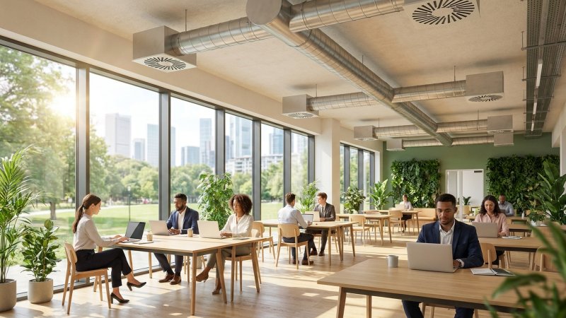Büroklimatisierung: Optimale Lösungen für ein produktives Arbeitsumfeld