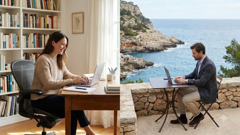 Homeoffice vs. Workation: Was nützt Unternehmen wirklich?