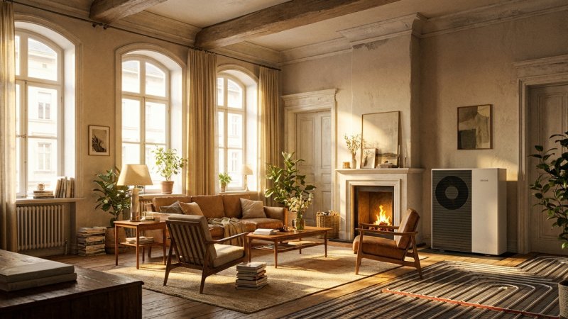 Richtig heizen im Altbau: Effiziente Strategien für komfortable Wärme