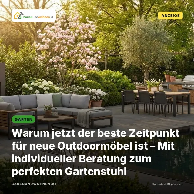 Share-Card fuer Warum jetzt der beste Zeitpunkt für neue Outdoormöbel ist – Mit individueller Beratung zum perfekten Gartenstuhl