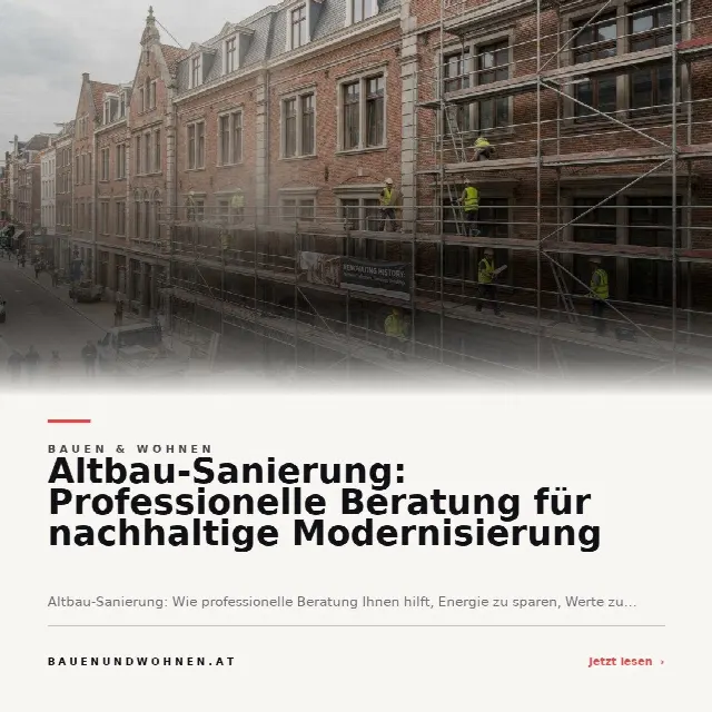 Share-Card fuer Altbau-Sanierung: Professionelle Beratung für nachhaltige Modernisierung