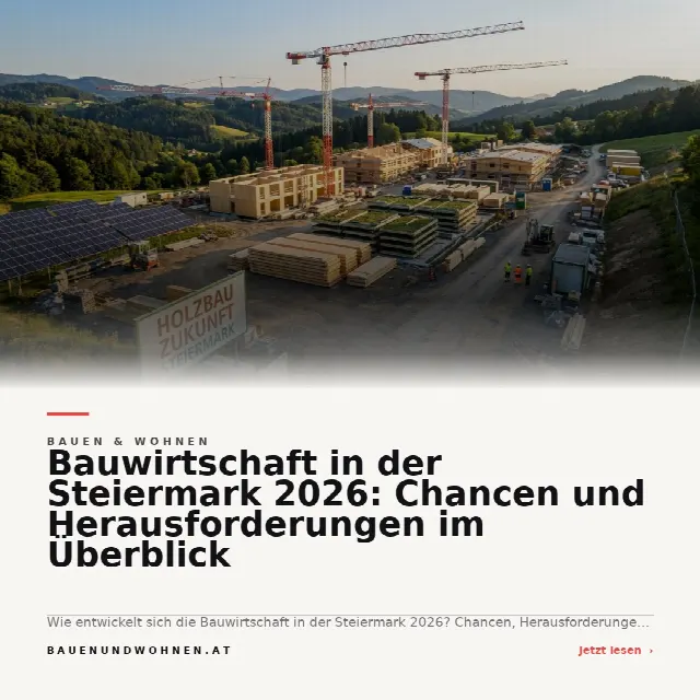 Share-Card fuer Bauwirtschaft in der Steiermark 2026: Chancen und Herausforderungen im Überblick