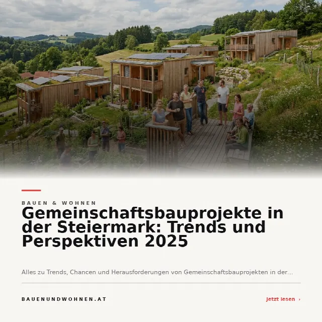 Share-Card fuer Gemeinschaftsbauprojekte in der Steiermark: Trends und Perspektiven 2025