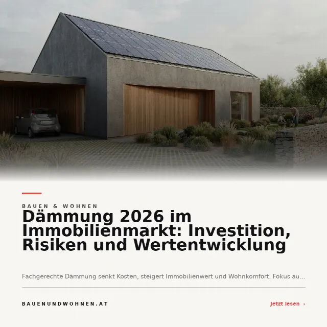 Share-Card fuer Dämmung 2026 im Immobilienmarkt: Investition, Risiken und Wertentwicklung