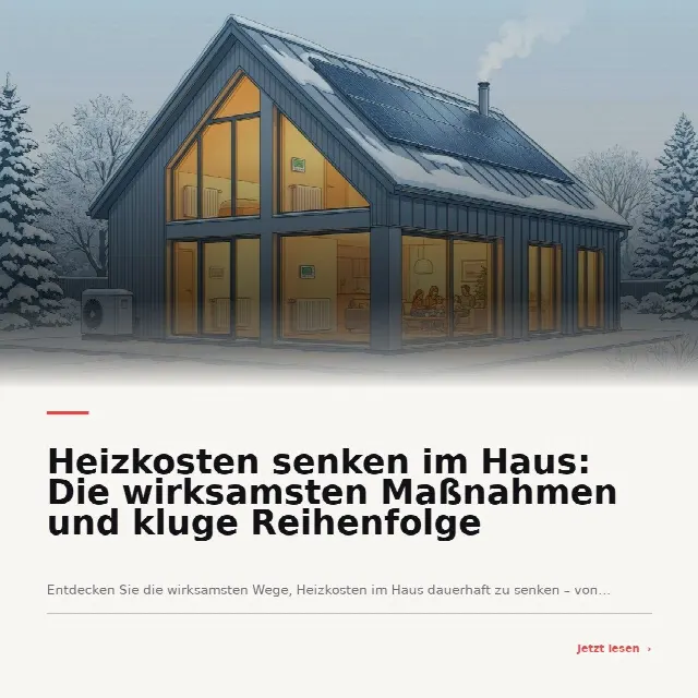 Share-Card fuer Energieeffizienz eines Hauses verbessern: Maßnahmen, Reihenfolge und Kosten
