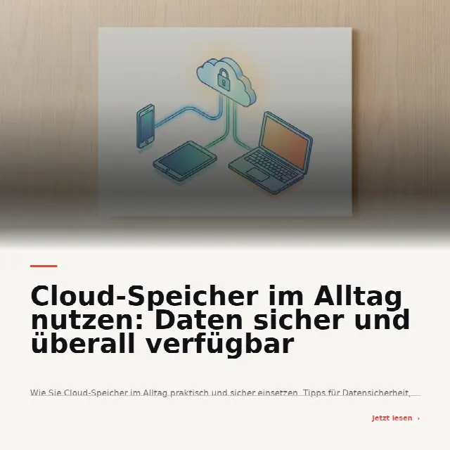 Share-Card fuer Cloud-Speicher im Alltag: So nutzen Eigentümer und Bauherren digitale Ablagen sicher