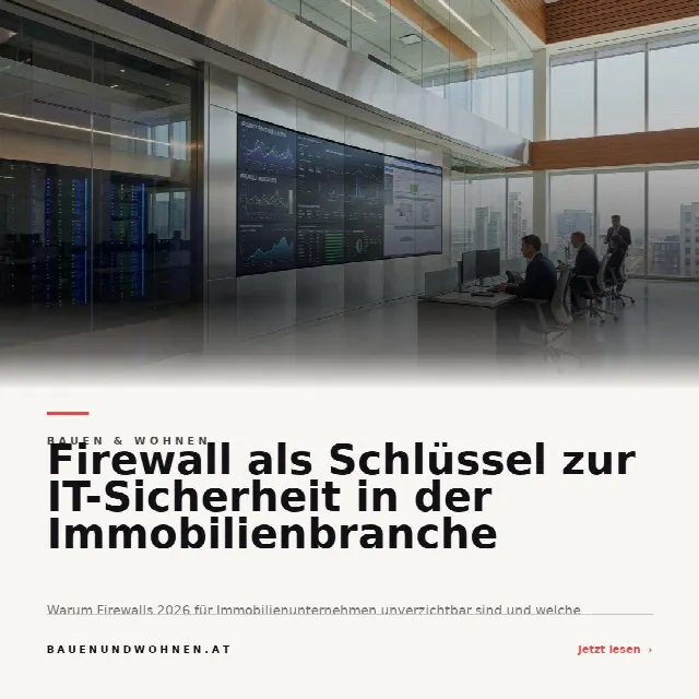 Share-Card fuer Firewall als Schlüssel zur IT-Sicherheit in der Immobilienbranche
