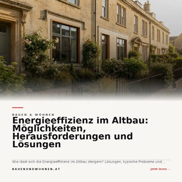 Share-Card fuer Energieeffizienz im Altbau: Möglichkeiten, Herausforderungen und Lösungen